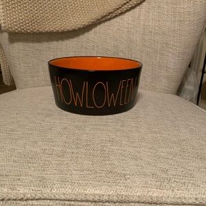 Rae Dunn Halloween dog bowl